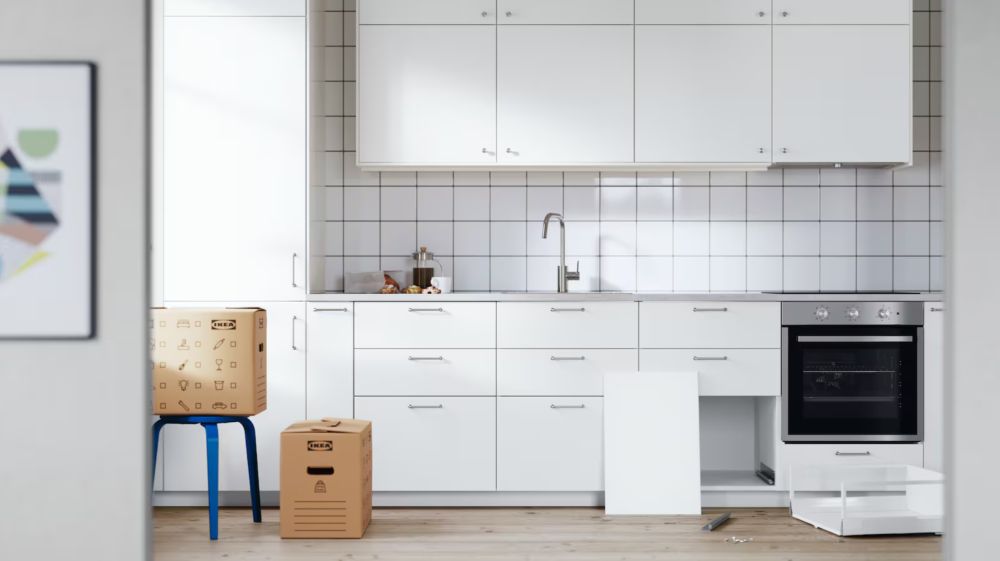 IKEAのシステムキッチン