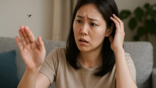 家庭で蚊の対策に悩む主婦