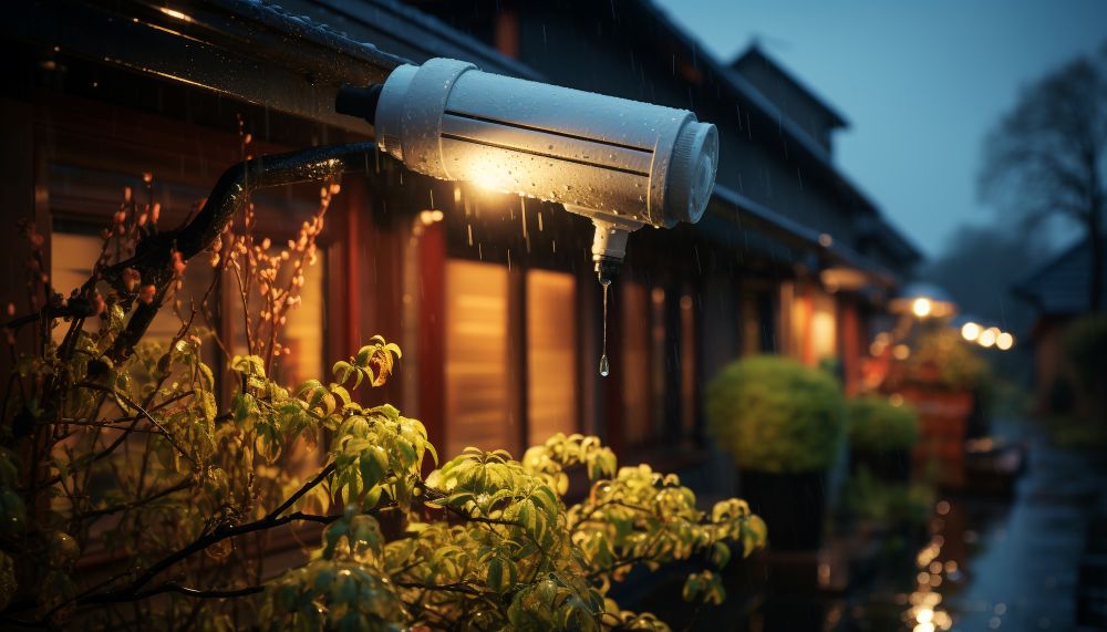 夜間の住宅の防犯対策