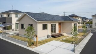 日本の平屋の住宅
