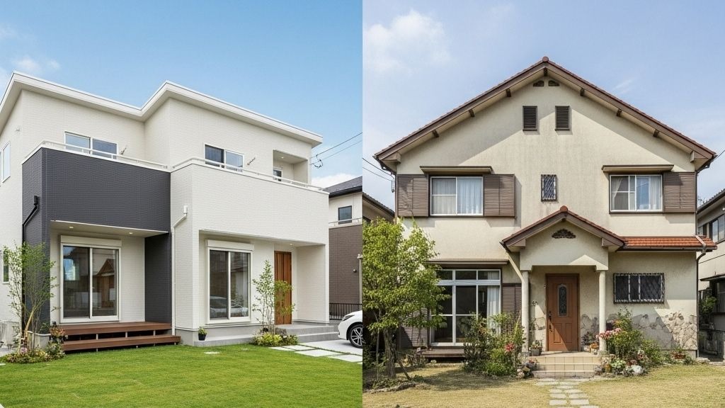 新築住宅と中古住宅の比較
